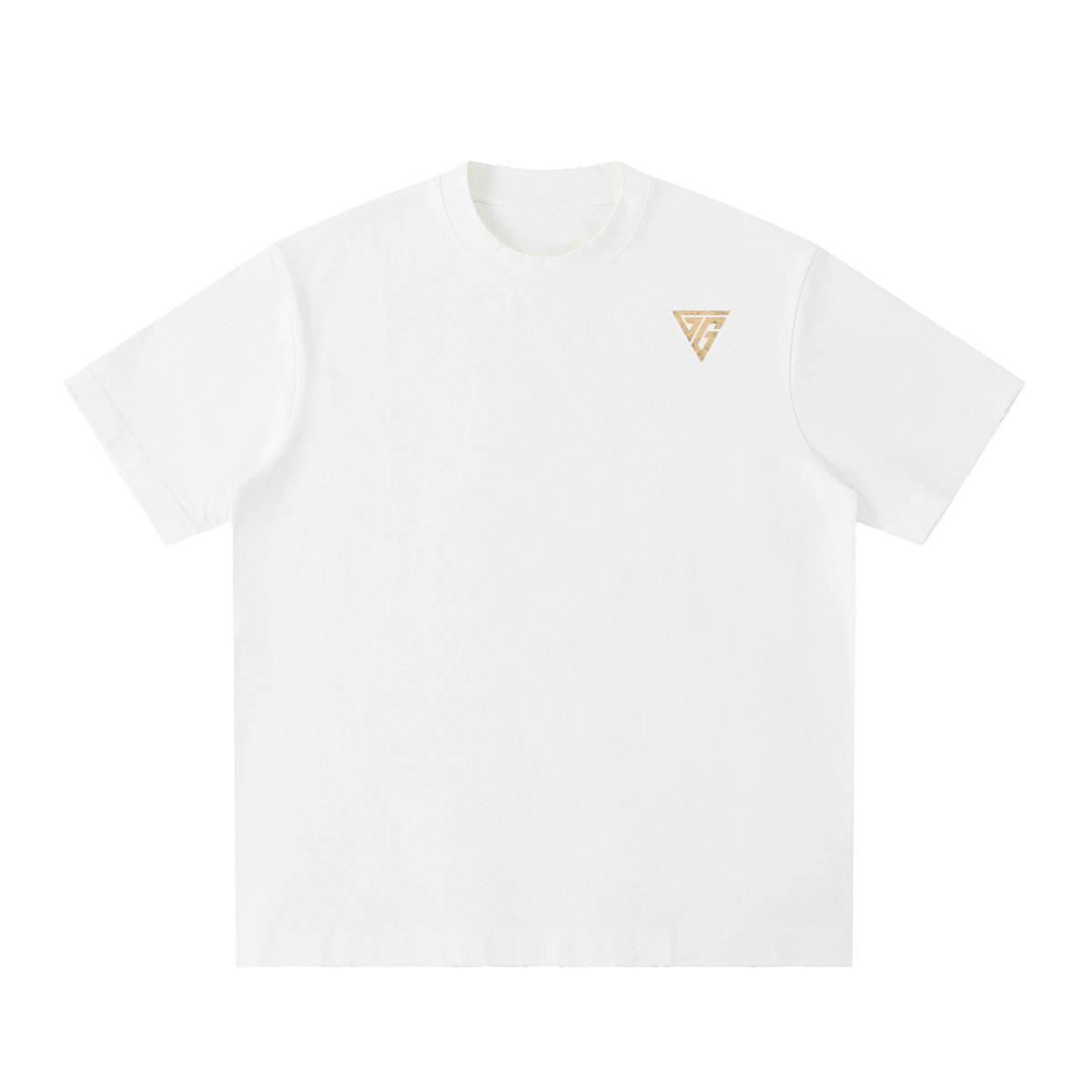 Heavyweight Vintage Washed Frayed T-Shirt
