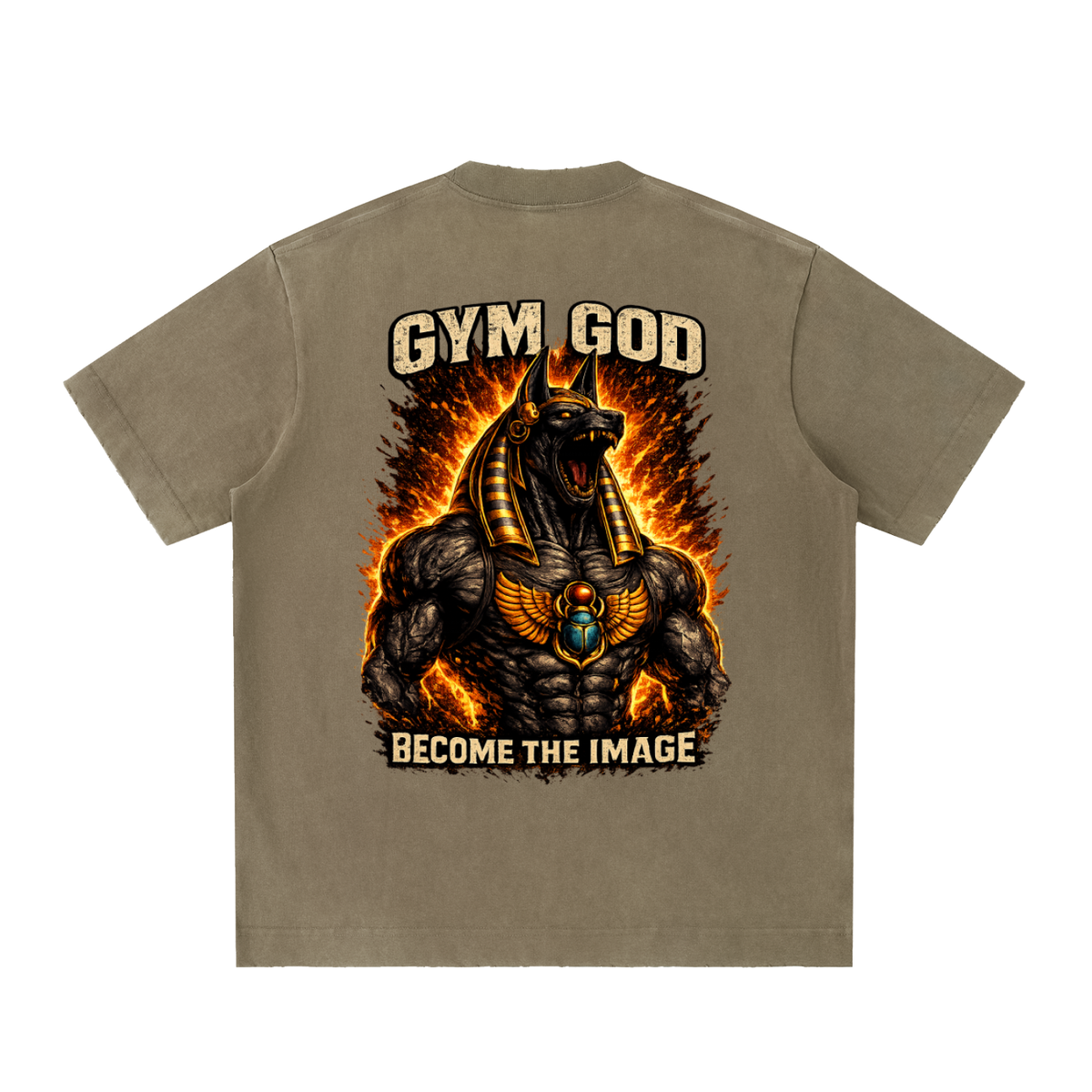 Heavyweight Vintage Washed Frayed T-Shirt