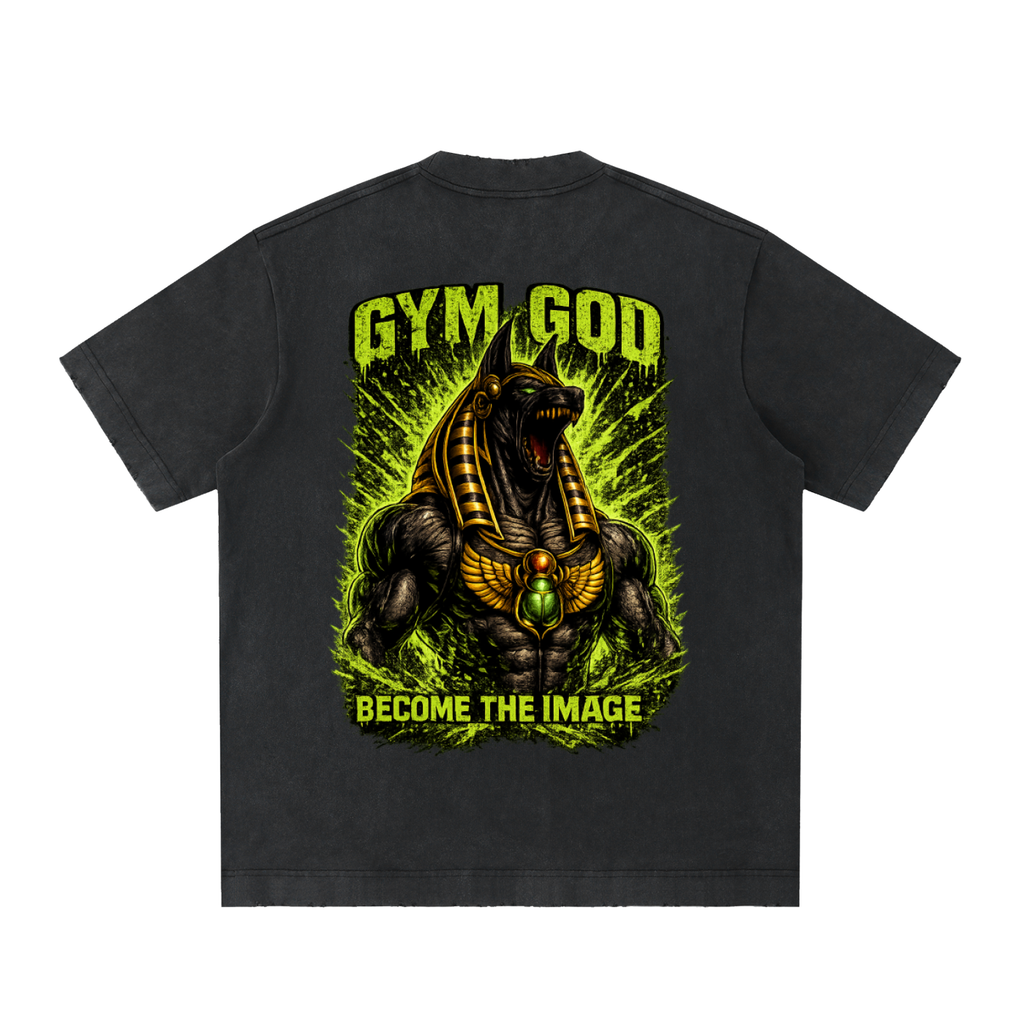 Heavyweight Vintage Washed Frayed T-Shirt