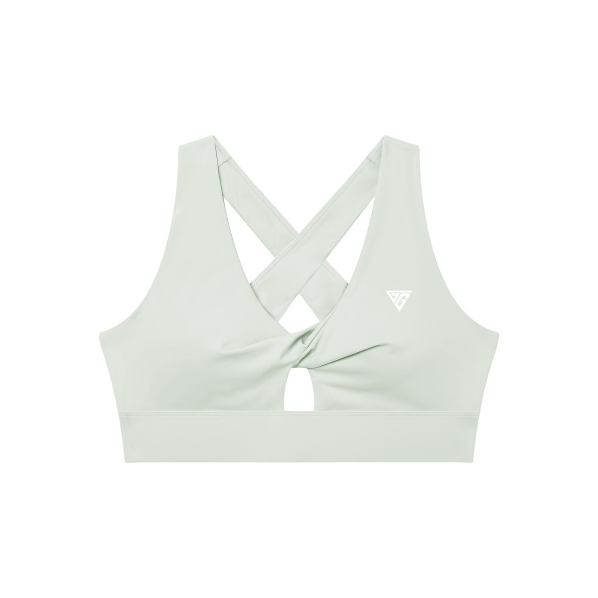 Women's Twist Front V-Neck Sports Bra