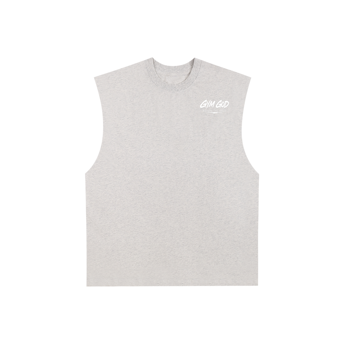 Raw Edge Cotton Tank Top
