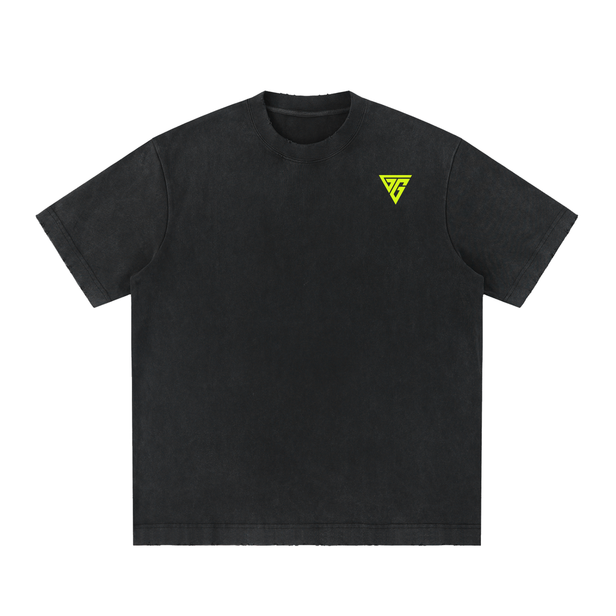 Heavyweight Vintage Washed Frayed T-Shirt