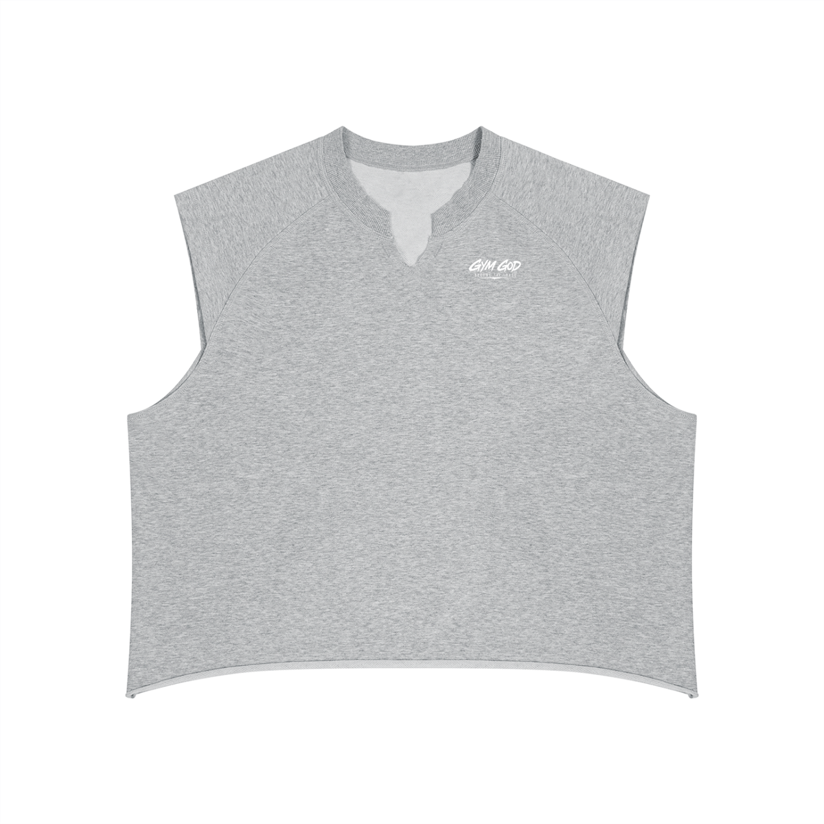 Men’s Boxy Raw Hem Tank Top