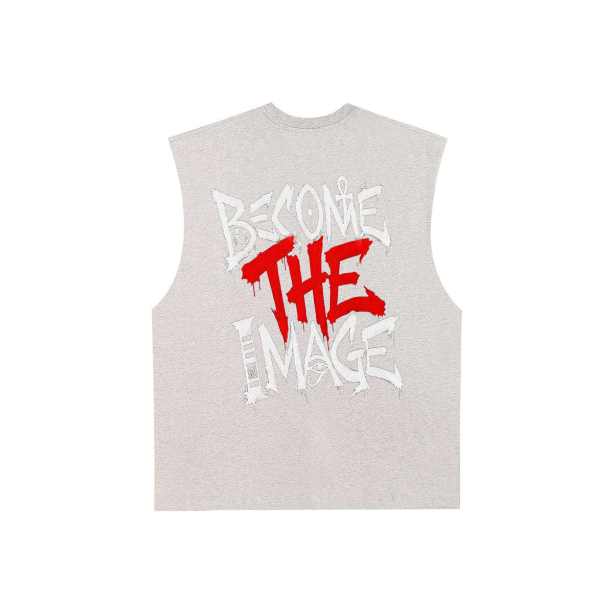 Raw Edge Cotton Tank Top