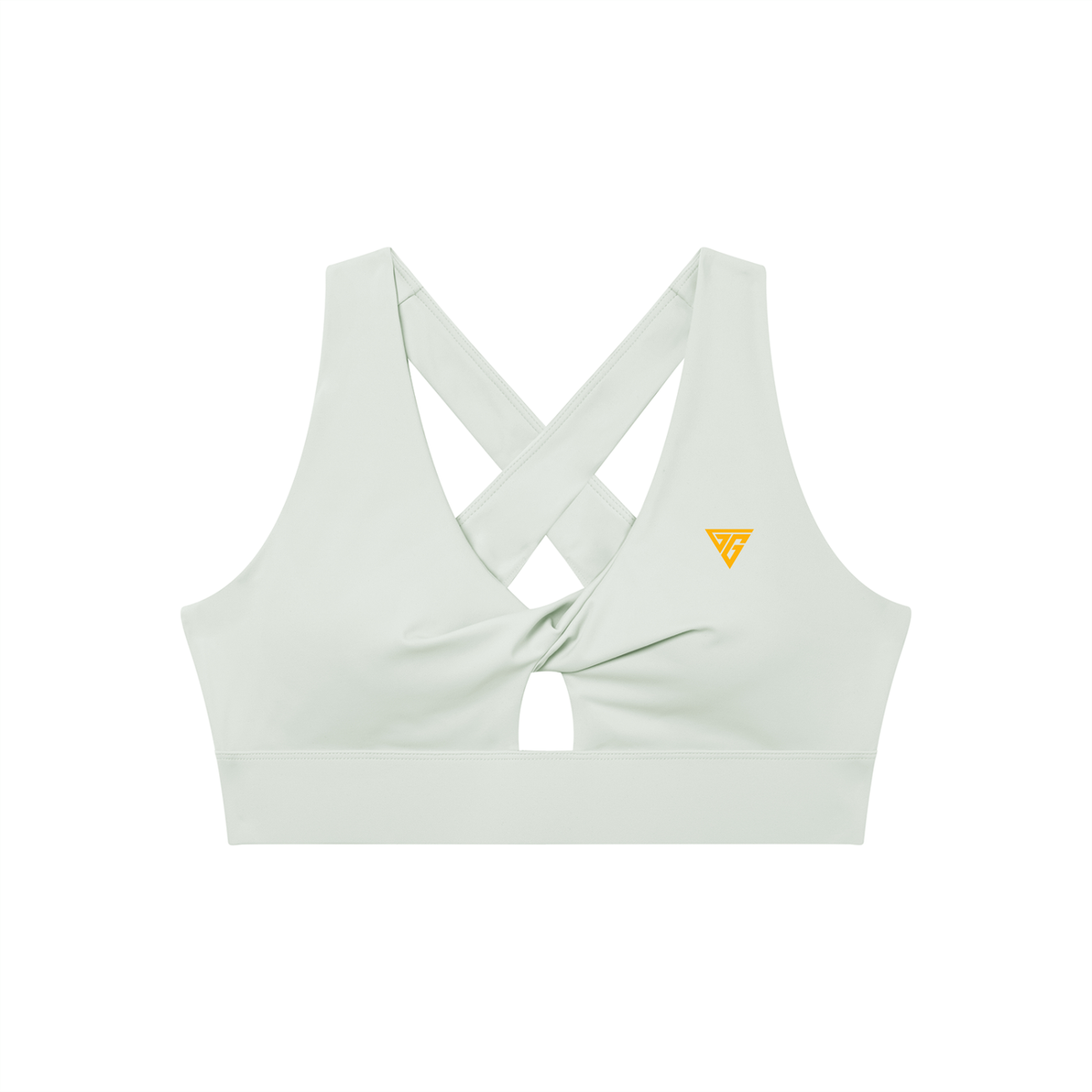 Women's Twist Front V-Neck Sports Bra