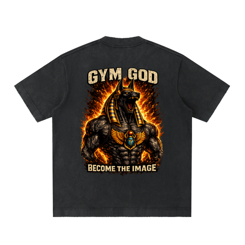 Heavyweight Vintage Washed Frayed T-Shirt