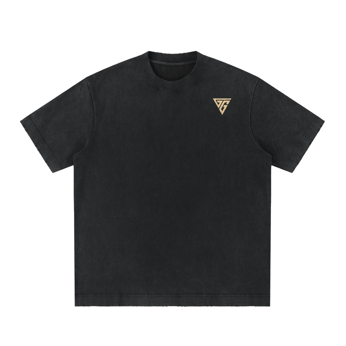 Heavyweight Vintage Washed Frayed T-Shirt