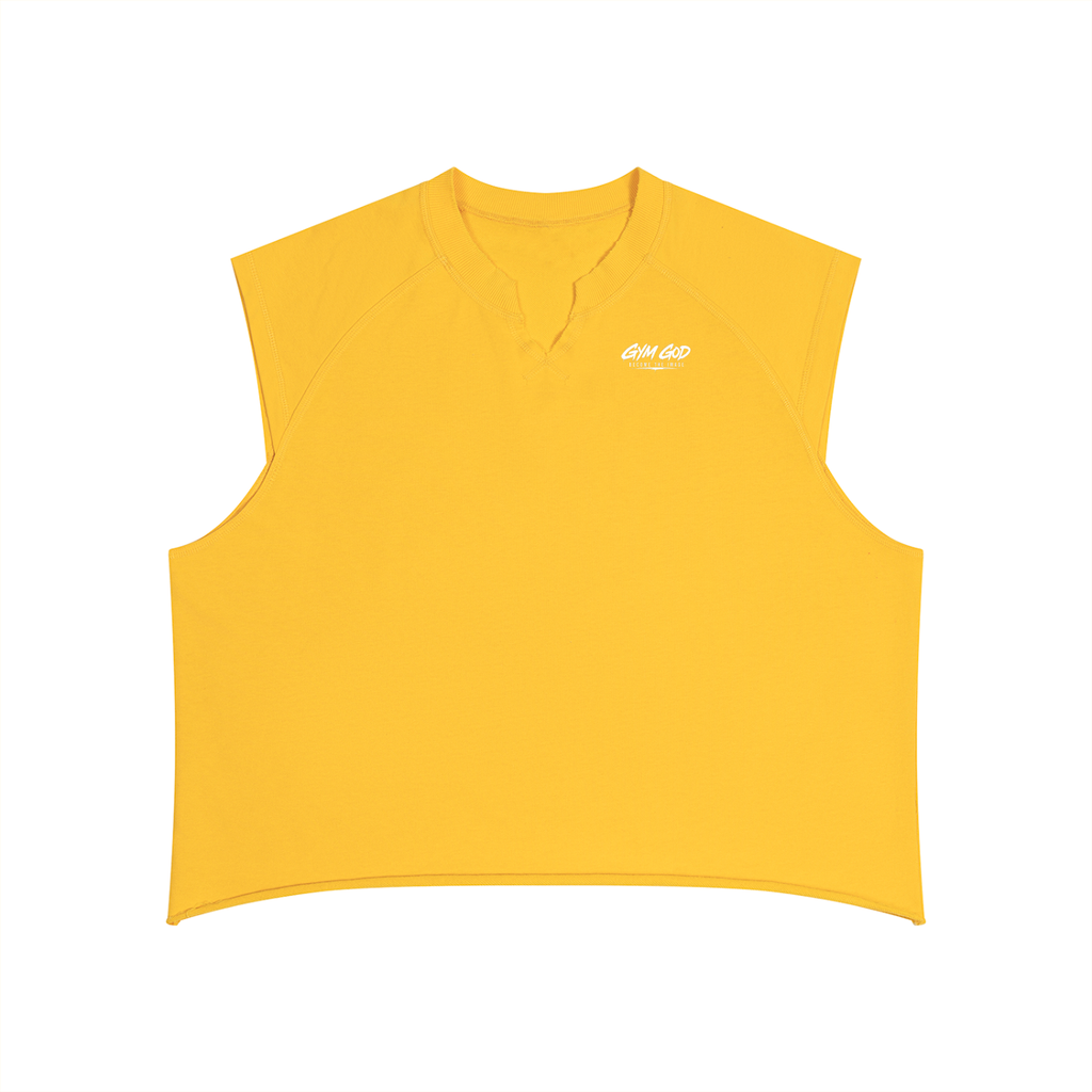 Men’s Boxy Raw Hem Tank Top