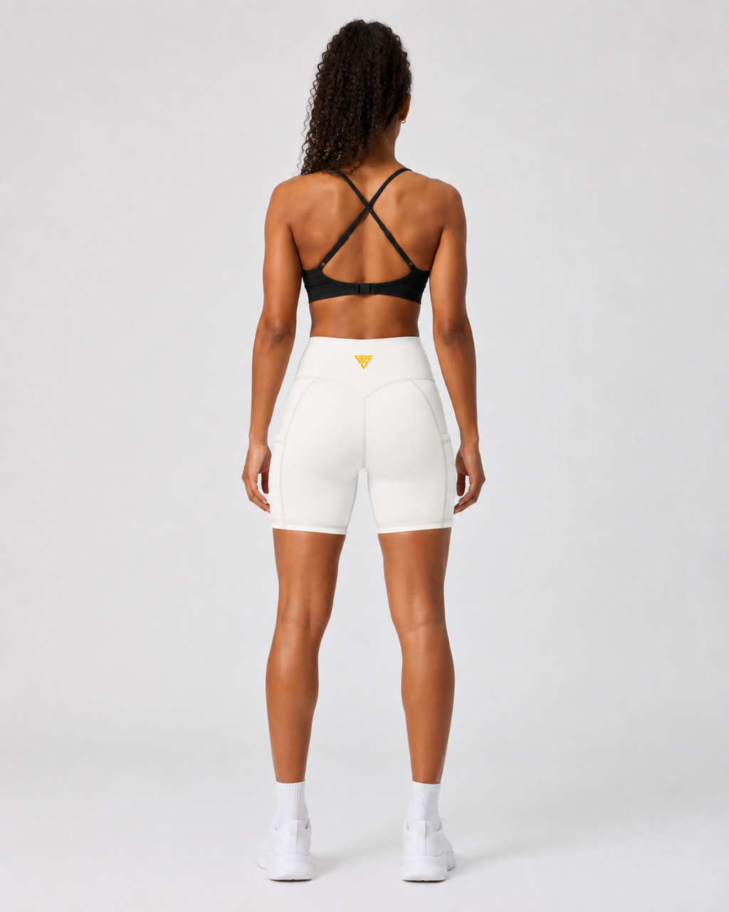 Women's High-Waisted Pocket Biker Shorts