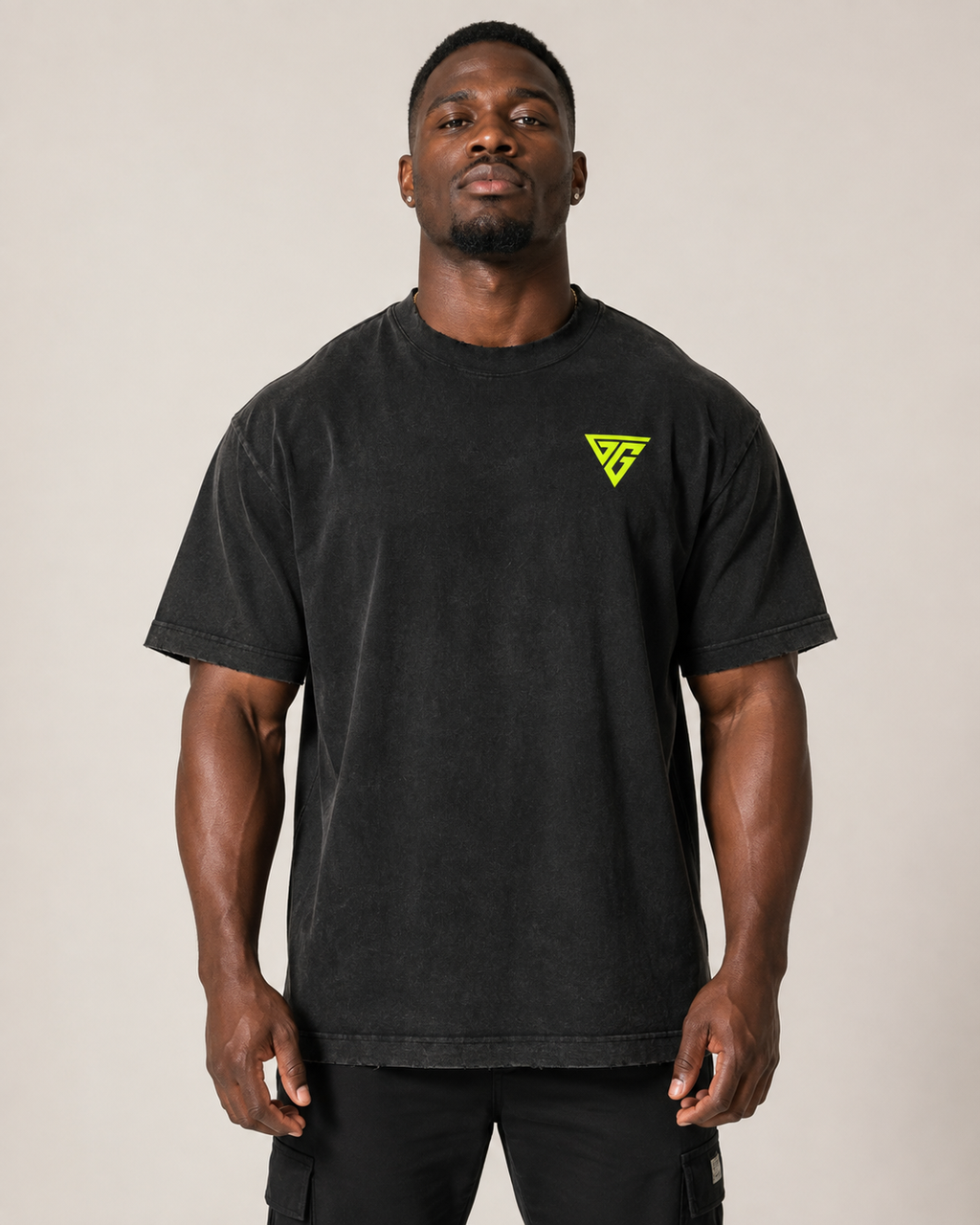 Heavyweight Vintage Washed Frayed T-Shirt