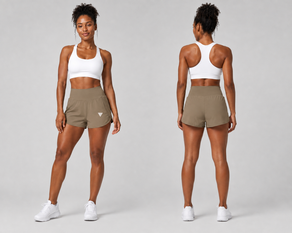 Women's High Rise Yoga Shorts