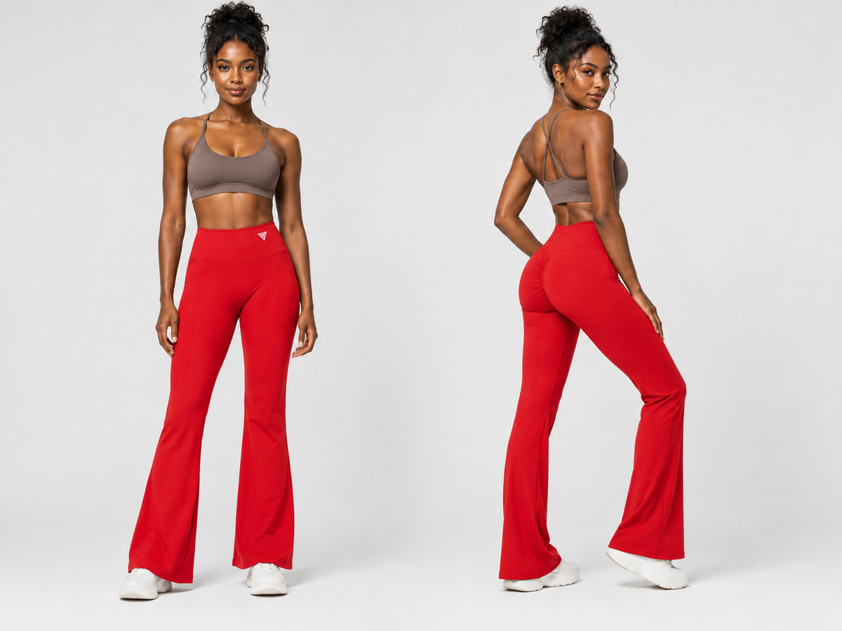 Women’s High Rise Flared Leggings