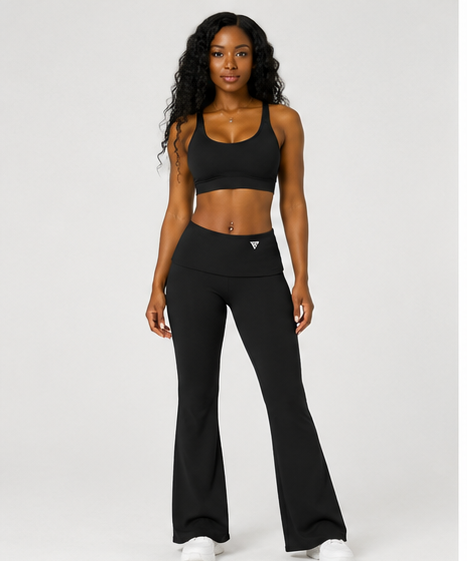 Women's High Rise Flared Yoga Pants