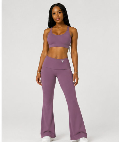 Women's High Rise Flared Yoga Pants