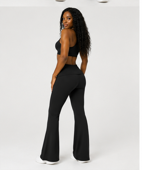 Women's High Rise Flared Yoga Pants
