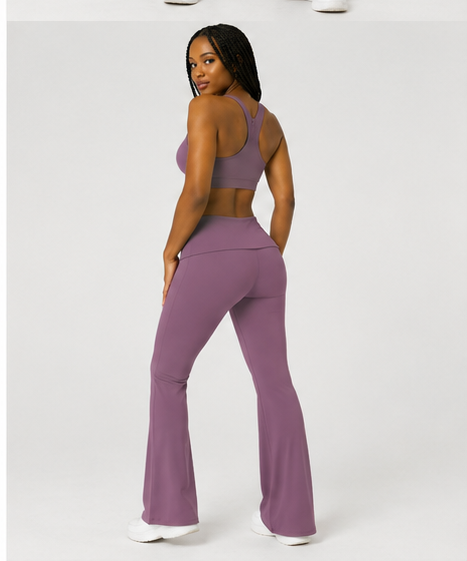 Women's High Rise Flared Yoga Pants